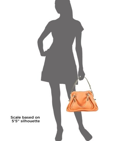 Chloé Orange Paraty Medium Shoulder Bag-CHLOE-Fashionbarn shop
