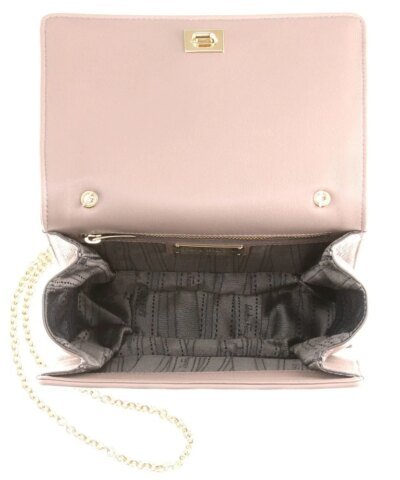 SALVATORE FERRAGAMO Black Ginny Leather Shoulder Bag-SALVATORE FERRAGAMO-Fashionbarn shop