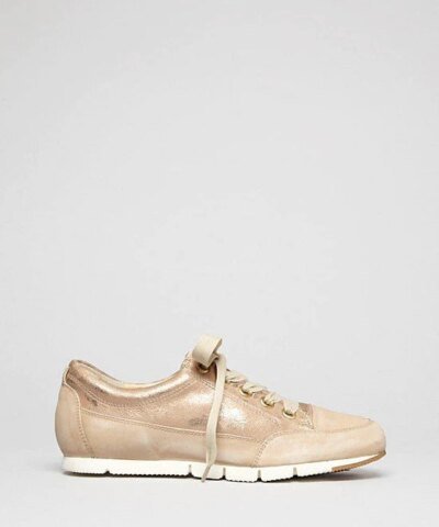 Paul Green Lace Up Sneakers - Posh Metallic-PAUL GREEN-Fashionbarn shop