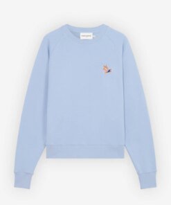 Maison Kitsuné Frenchie Dressed Fox Patch Adjusted Sweatshirt