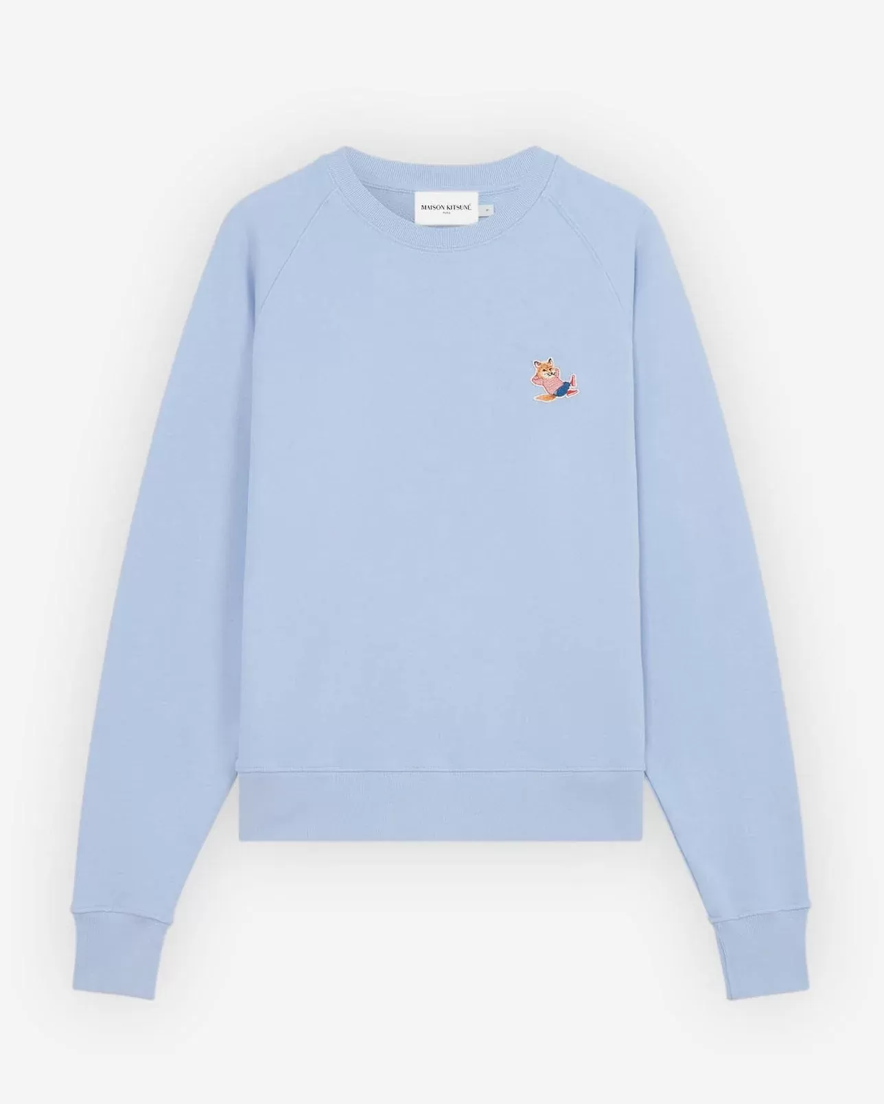 Maison Kitsuné Frenchie Dressed Fox Patch Adjusted Sweatshirt