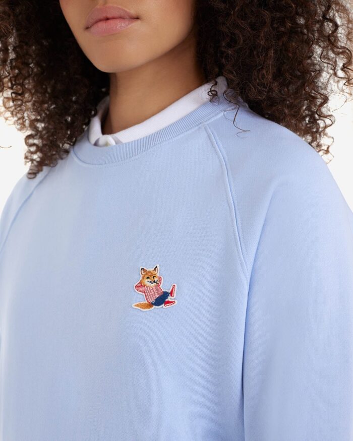 Maison Kitsuné Frenchie Dressed Fox Patch Adjusted Sweatshirt