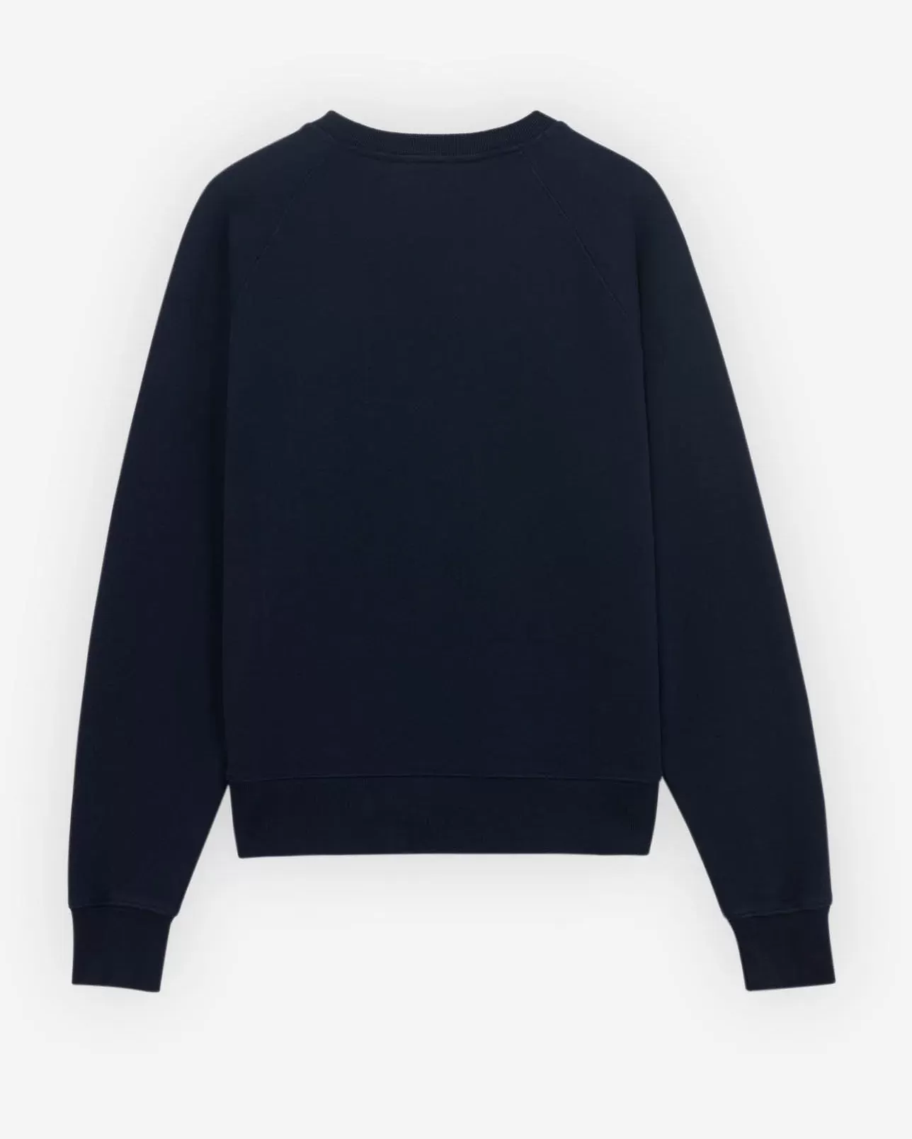 Maison Kitsuné Frenchie Dressed Fox Patch Adjusted Sweatshirt In Navy