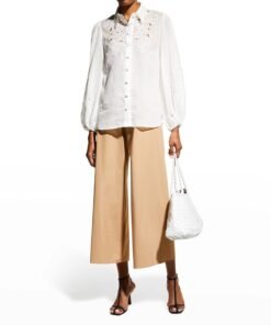 Zimmermann Nina Embroidered Shirt