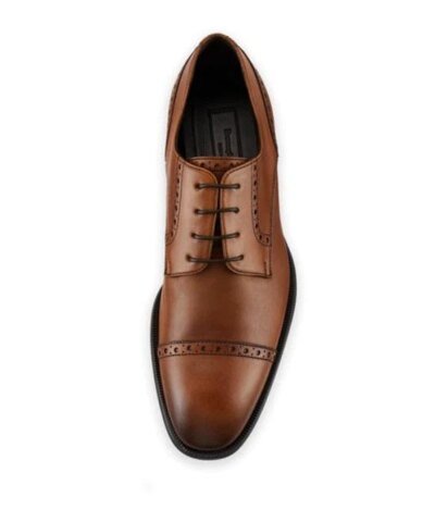 Ermenegildo Zegna Men's Derby Leather Dress Shoes