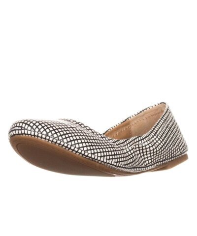 Lucky Brand Emmie Check Print Ballet Flat