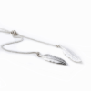 Steffe Sterling Silver Chain Leaves Necklaces