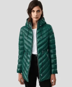 Mackage Tara lightweight down jacket with drawcord waist