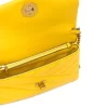 Tory Burch Kira Chevron Chain Wallet Crossbody Bag, Yellow
