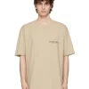 Fear Of God Essentials SSENSE Exclusive Jersey T-Shirt In Linen