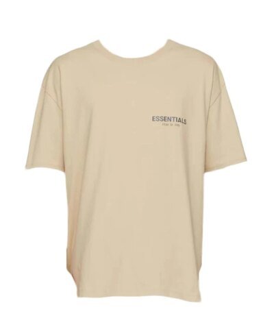 Fear Of God Essentials SSENSE Exclusive Jersey T-Shirt In Linen