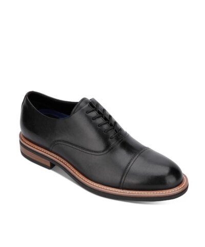 Kenneth Cole Reaction Men's Klay Flex Cap-Toe Oxfords, Black
