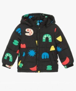 Stella McCartney Boys Black Puffer Jacket