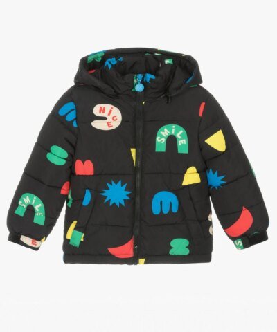 Stella McCartney Boys Black Puffer Jacket