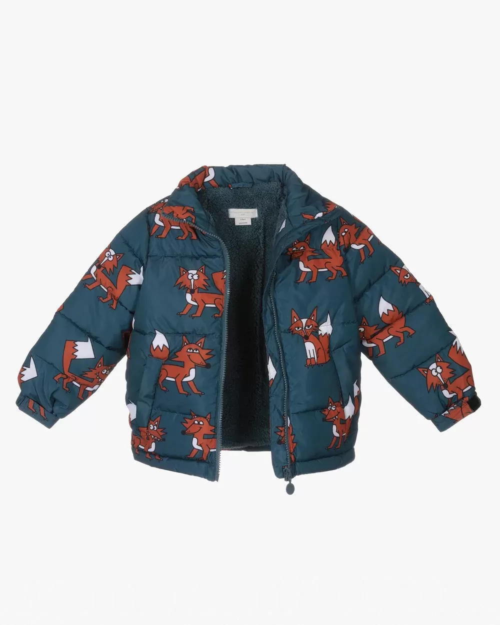 Stella McCartney Boys Blue Padded Puffer Jacket