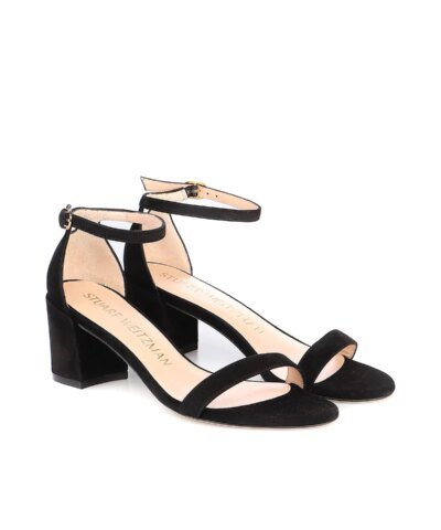 Stuart Weitzman Simple Open-Toe Sandals