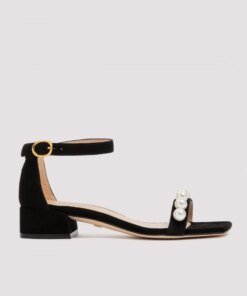 Stuart Weitzman Nudist June Square Sandals