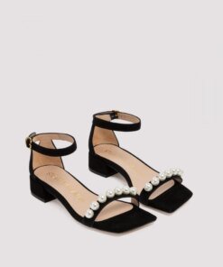 Stuart Weitzman Nudist June Square Sandals