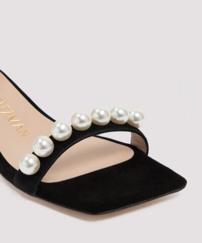 Stuart Weitzman Nudist June Square Sandals