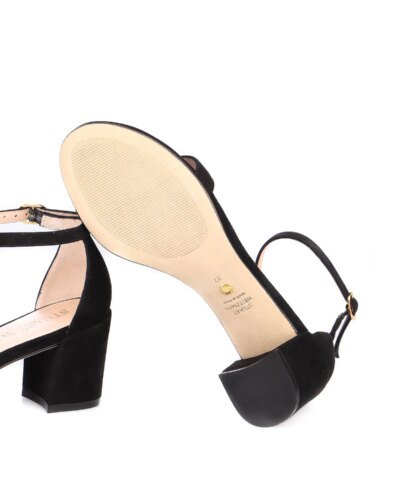 Stuart Weitzman Simple Open-Toe Sandals