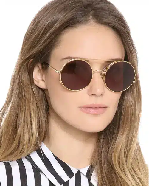 Sunday Somewhere Metallic Valentine Sunglasses