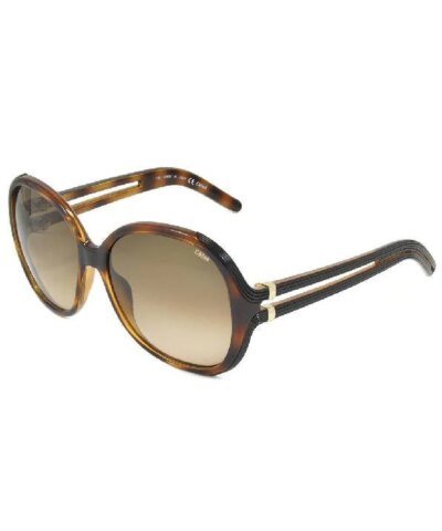Chloe CE651S Round Havana Sunglasses Color 214