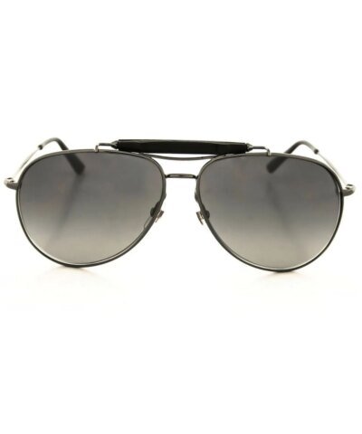Gucci 2235S KJ1 DK Ruthenium Aviator Sunglasses