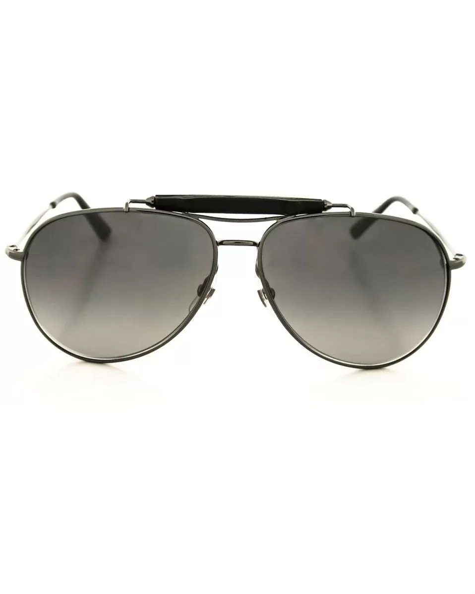 Gucci 2235S KJ1 DK Ruthenium Aviator Sunglasses