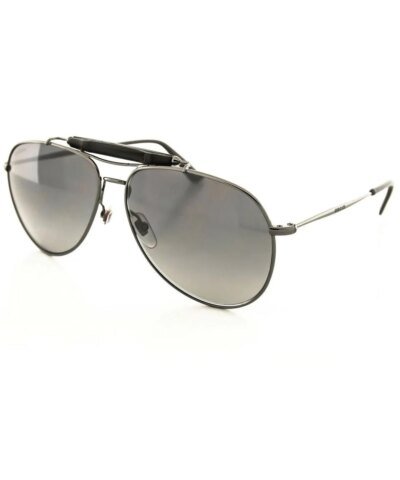 Gucci 2235S KJ1 DK Ruthenium Aviator Sunglasses-GUCCI-Fashionbarn shop