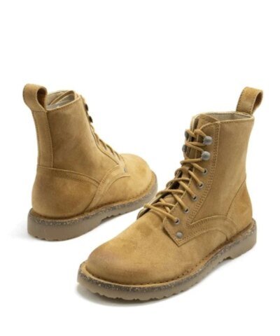 Birkenstock Bryson Brown Lace-Up Boots