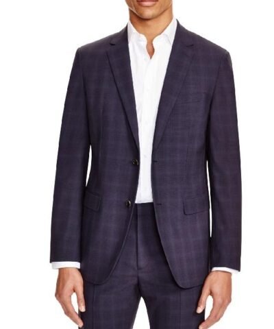 Theory Men's Tonal Plaid Slim Fit Sport Coat