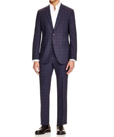 Theory Men's Tonal Plaid Slim Fit Sport Coat