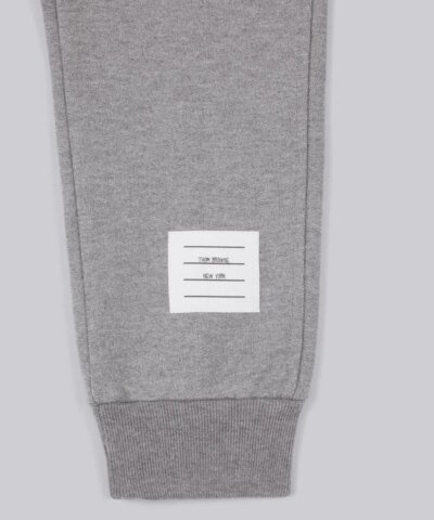 Thom Browne Kids Loopback Jersey 4-Bar Track Pants