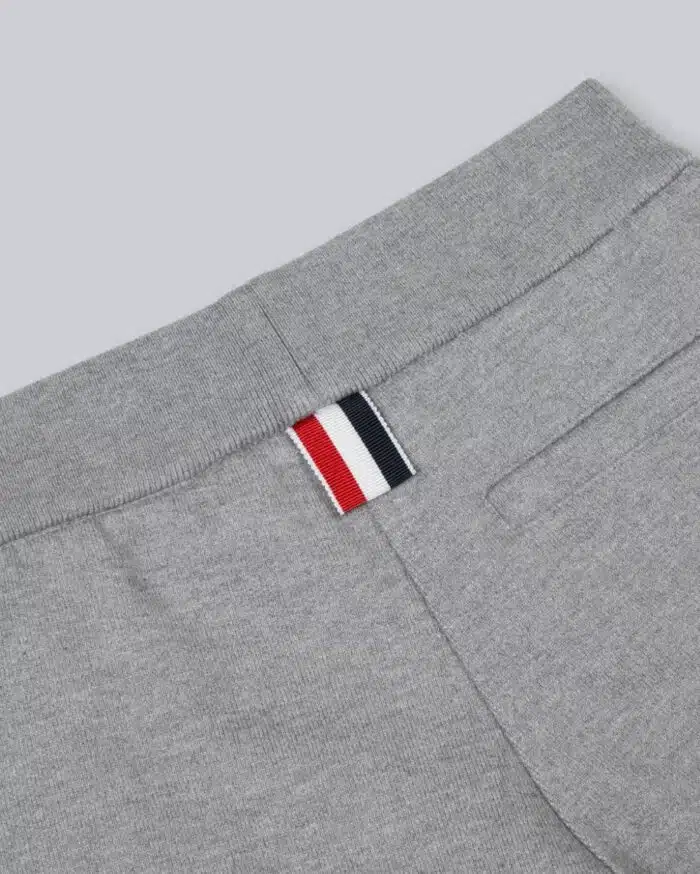 Thom Browne Kids Loopback Jersey 4-Bar Track Pants