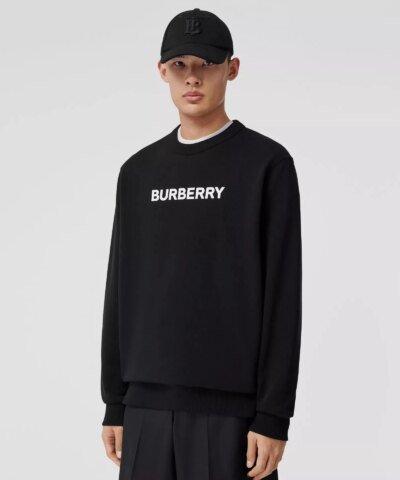 Burberry Men's Logo Print Cotton Sweatshirt