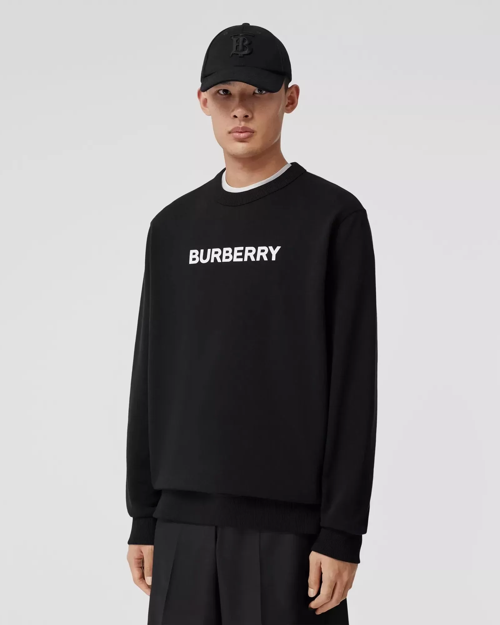 Burberry Men's Logo Print Cotton Sweatshirt