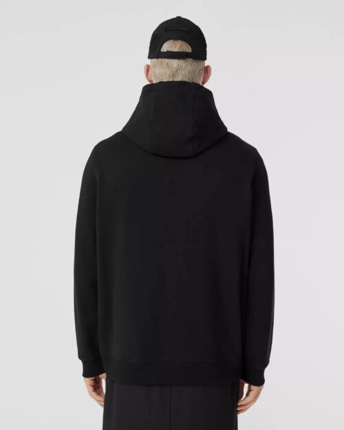 Burberry Men's Logo Print Cotton Hoodie