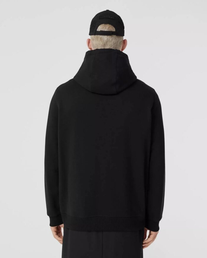 Burberry Men's Logo Print Cotton Hoodie