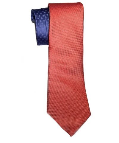 Perry Ellis Portfolio Jewel Solid Silk Tie Coral-PERRY ELLIS-Fashionbarn shop