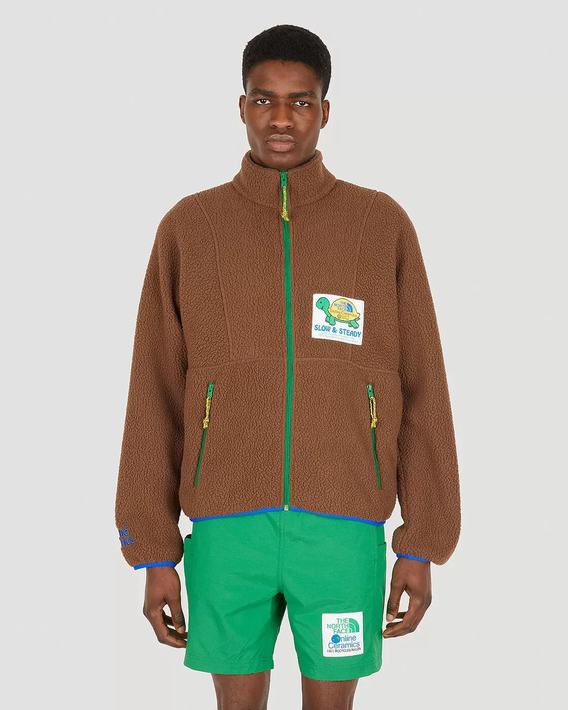 The North Face X Online Ceramics Sherpa Attitude Fz Jacket