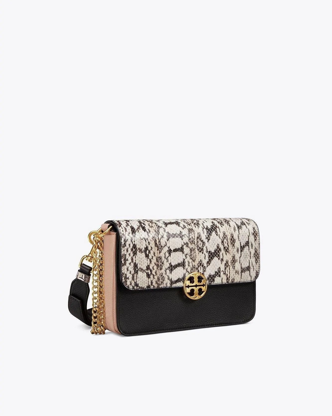 Tory Burch Chelsea Snake Embossed Crossbody Bag