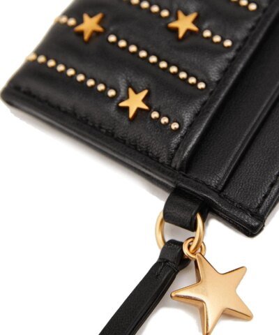 Tory Burch Fleming Star-Stud Card Case