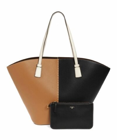 Tory Burch McGraw Color - Block Shopper Tote