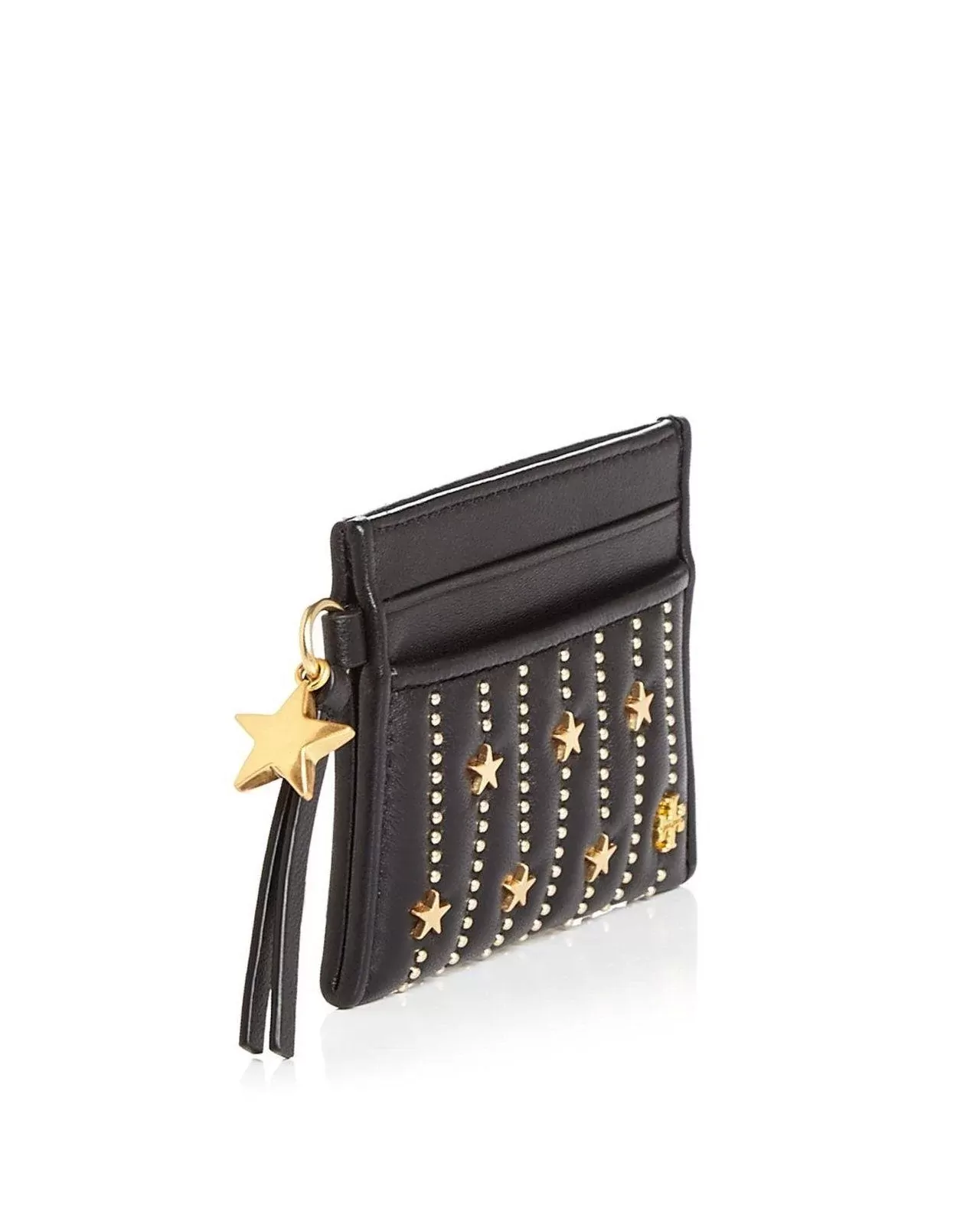 Tory Burch Fleming Star-Stud Card Case