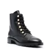 Stuart Weitzman Reysen Leather Combat Boots
