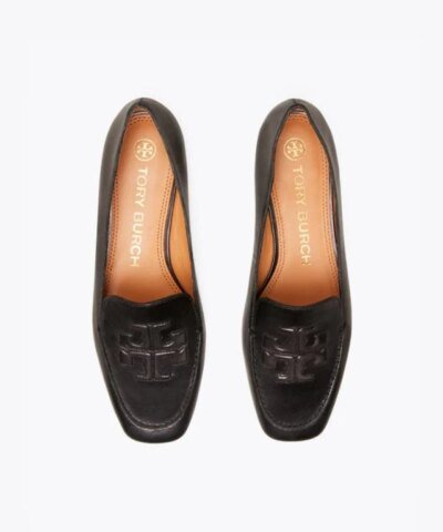 Tory Burch Ruby Quilted Logo Loafer, Black