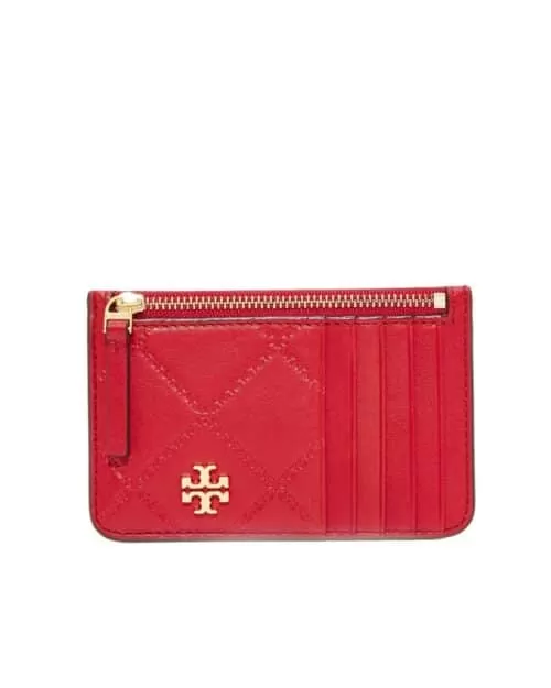 Tory Burch Georgia Zip Card Case