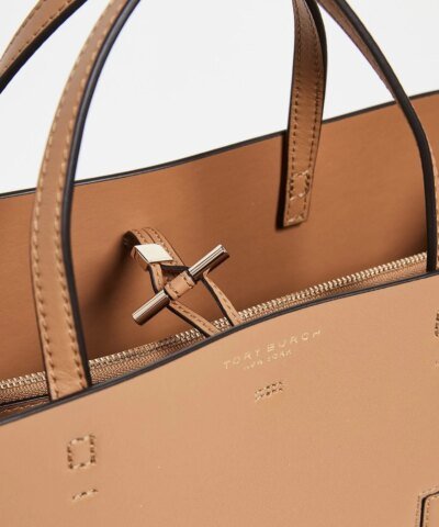 Tory Burch Block-T Triple-Compartment Tote