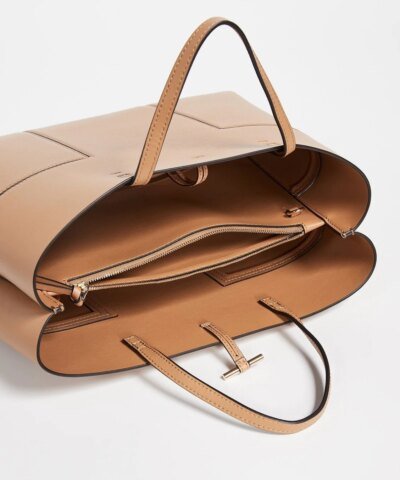 Tory Burch Block-T Triple-Compartment Tote