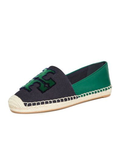 Tory Burch Ines Fil Coupe Two-Tone Espadrilles